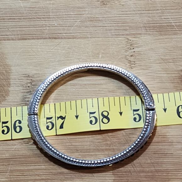 Brighton Spectrum neutral theme hinged bangle bracelet - Picture 8 of 10